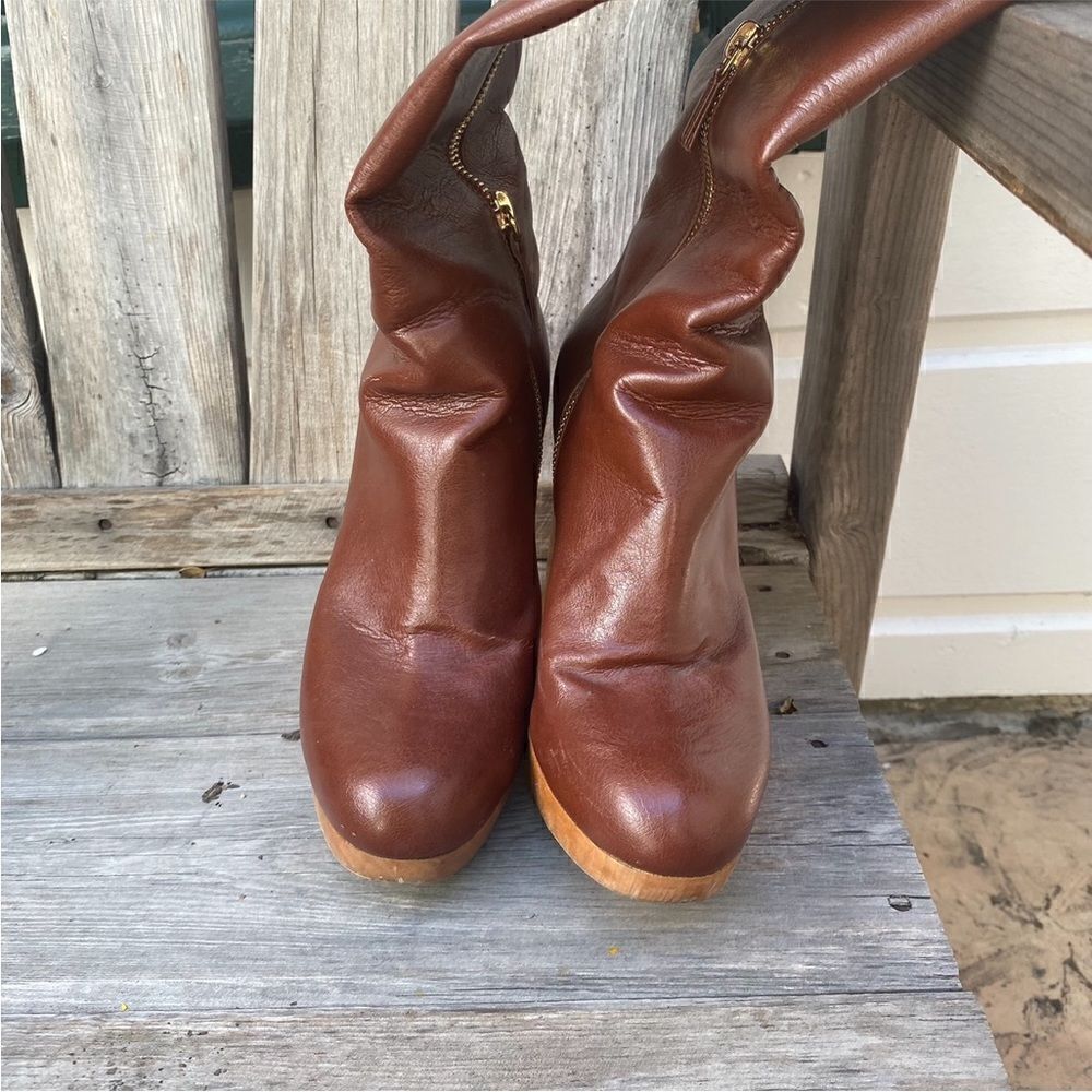Stella McCartney Knee High Boot Heels in brown EU35.5 - Picture 3 of 13